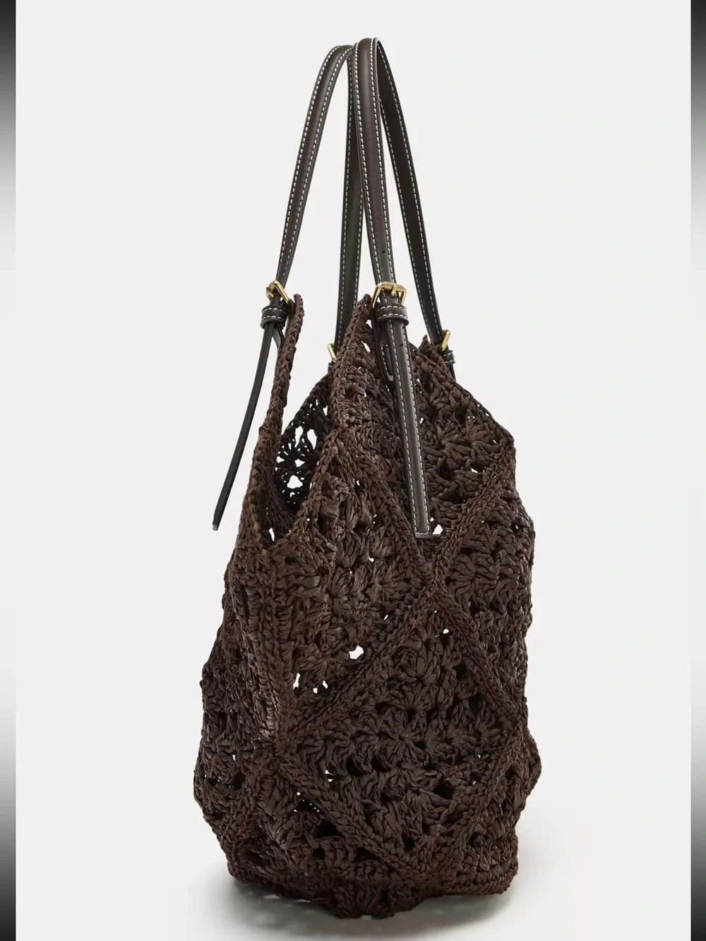 ZARA Woven Bag NWT - Picture 5 of 7